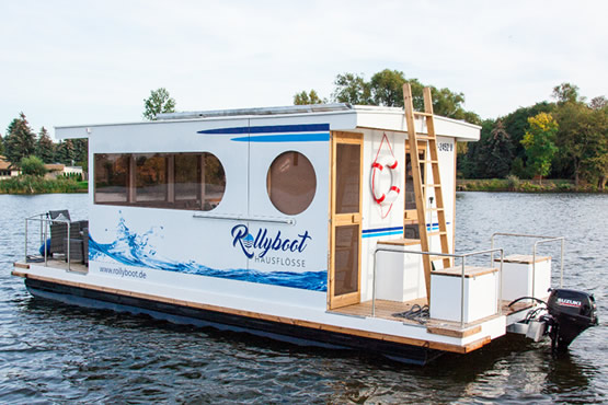 Rollyboot Hausboote kaufen, finanzieren und versichern
