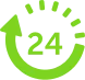 24/7 Erreichbarkeit